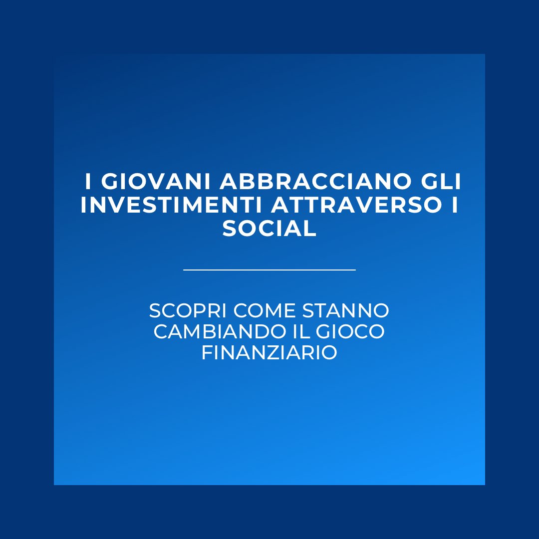 Cresce l’interesse per le tematiche d’investimento tra gli studenti. C’è sete di conoscenza finanziaria, anche i più giovani, hanno sempre più voglia di accrescere la loro dimestichezza con le tematiche relative alla gestione del denaro.

bit.ly/47wU3Rl