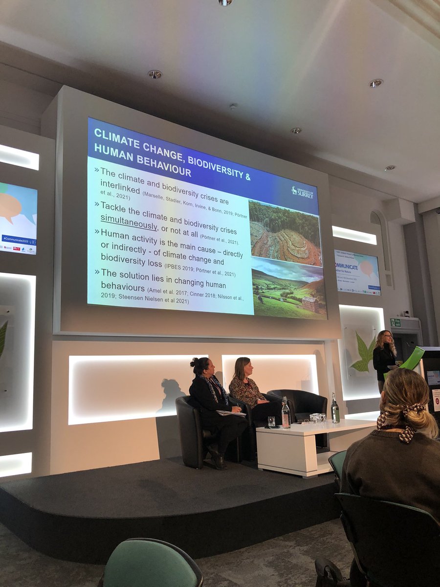 hilarymakin's tweet photo. Learning more about behaviour change in nature conservation @nat_his_con #communicate2023 https://t.co/5kh7dg4zt4