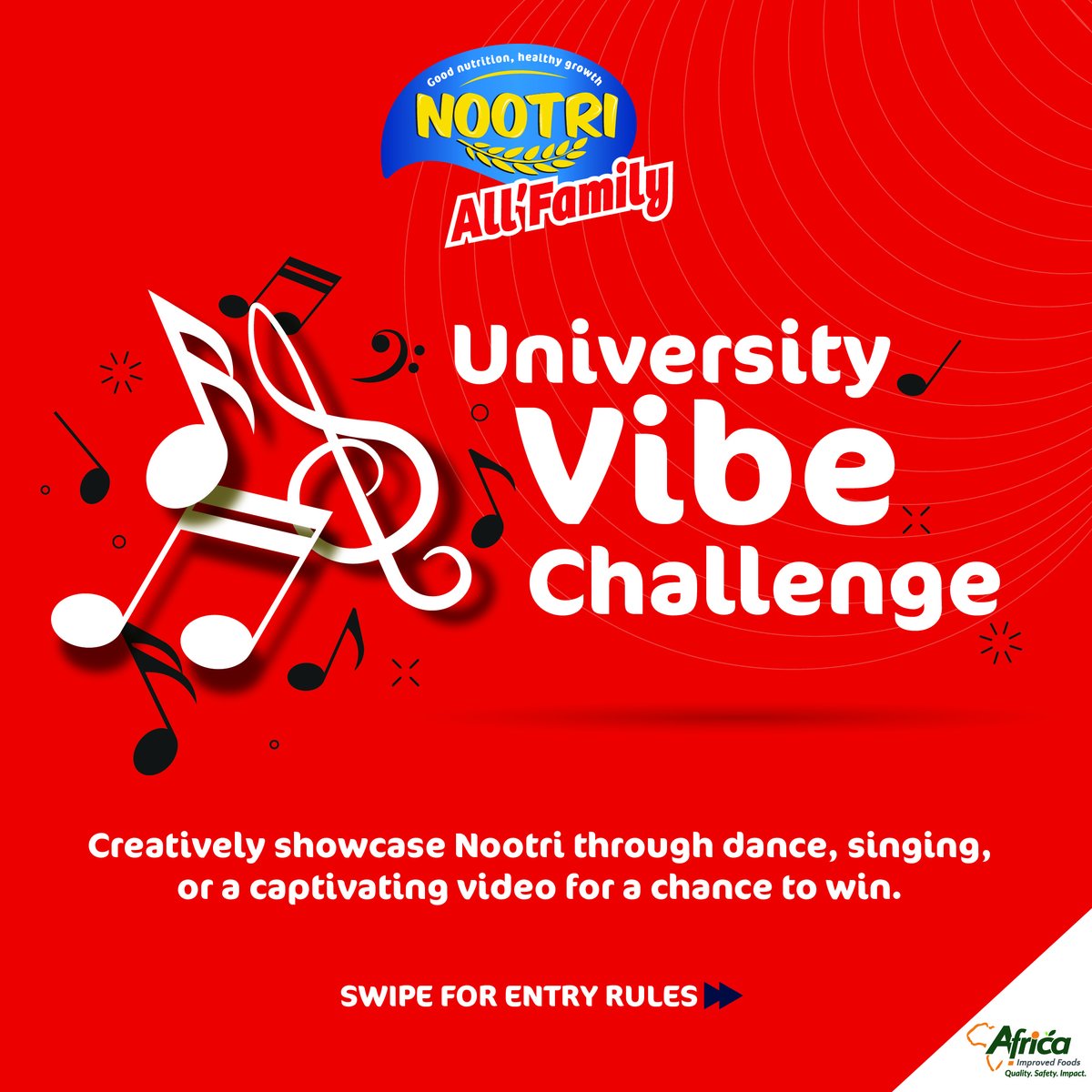 Join the challenge and stand a chance to win
great Prizes.

#goodnutritionhealthygrowth #nootriea