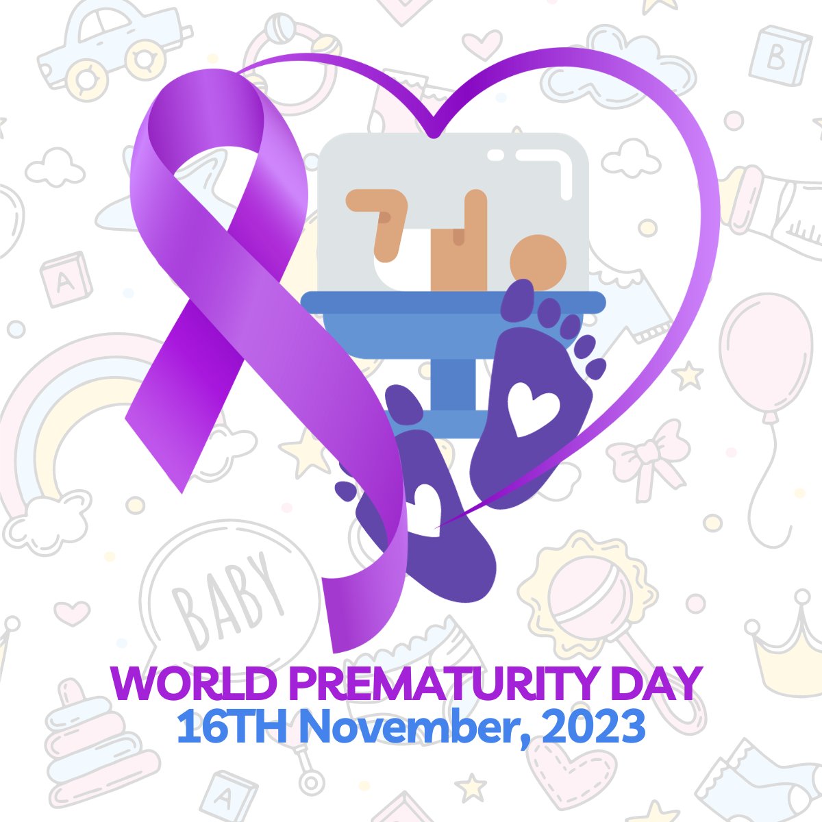 15 million babies are born preterm every year. More than 1 in 10 babies is born preterm. (WHO) Prematurity is now the second-leading cause of death in children under 5 years and the single most important cause of death in the critical first month of life.
#WorldPrematurityDay