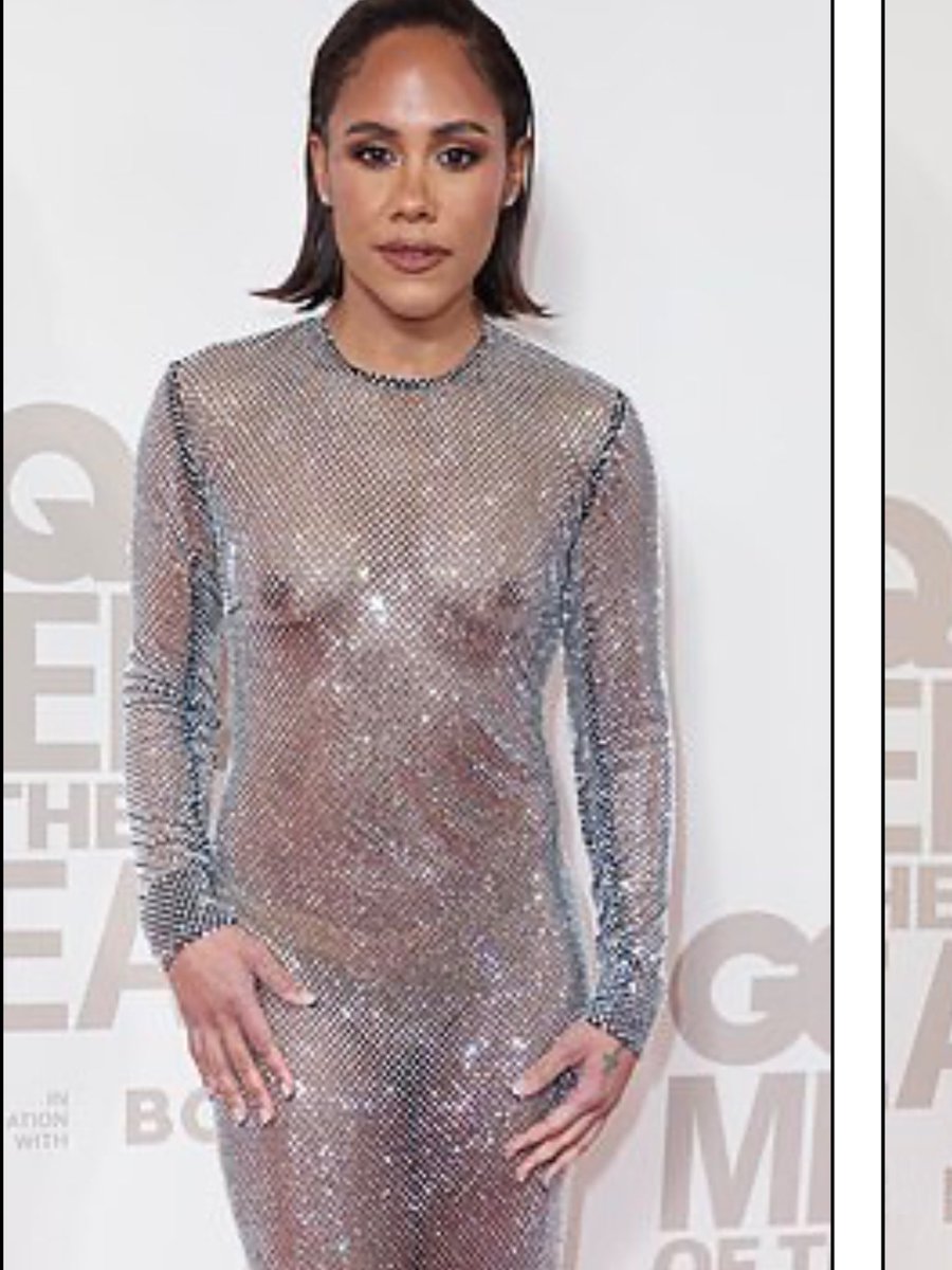 This is Alex Scott at the GQ awards, when did it become acceptable for women to dress like this? I am not a prude but surely this is not right? What happened to glamour? Film stars of old oozed sex appeal without dressing like this. What was she trying to prove?