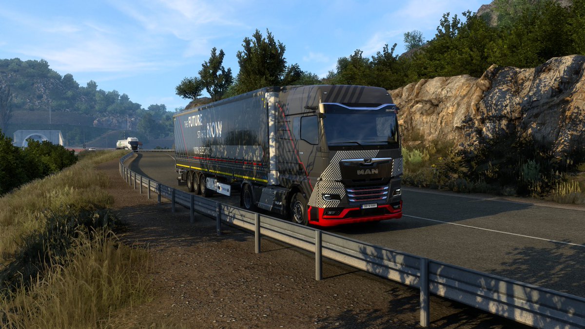 Blood4You's tweet photo. 🇷🇸Belgrad ➡️ 🇧🇦Zenica
#ETS2 #EuroTruckSimulator2 
#CruisingTheBalkans #MANTG3TGX #TIRSAN https://t.co/WIogMfPSbh
