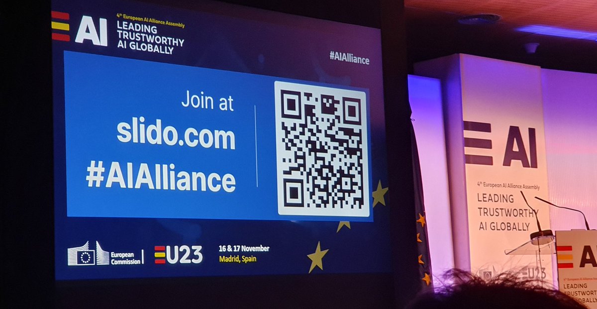 UProfesional's tweet image. Invitación a preguntar y contribuir al debate. #AIAlliance