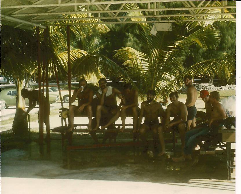 Papasfav's tweet photo. My band of brother's. U.S. Submarine Service, U.S.S. Pintado SS(N) 672 circa 1973. I have the white towel on my shoulders. https://t.co/HDRt8IhgEP