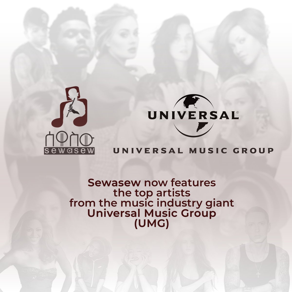 Universal Music Group and Sewasew Multimedia Sign First of Its Kind DSP Agreement for Ethiopian Market

Read more...
sewasewmultimedia.com/universal-musi…