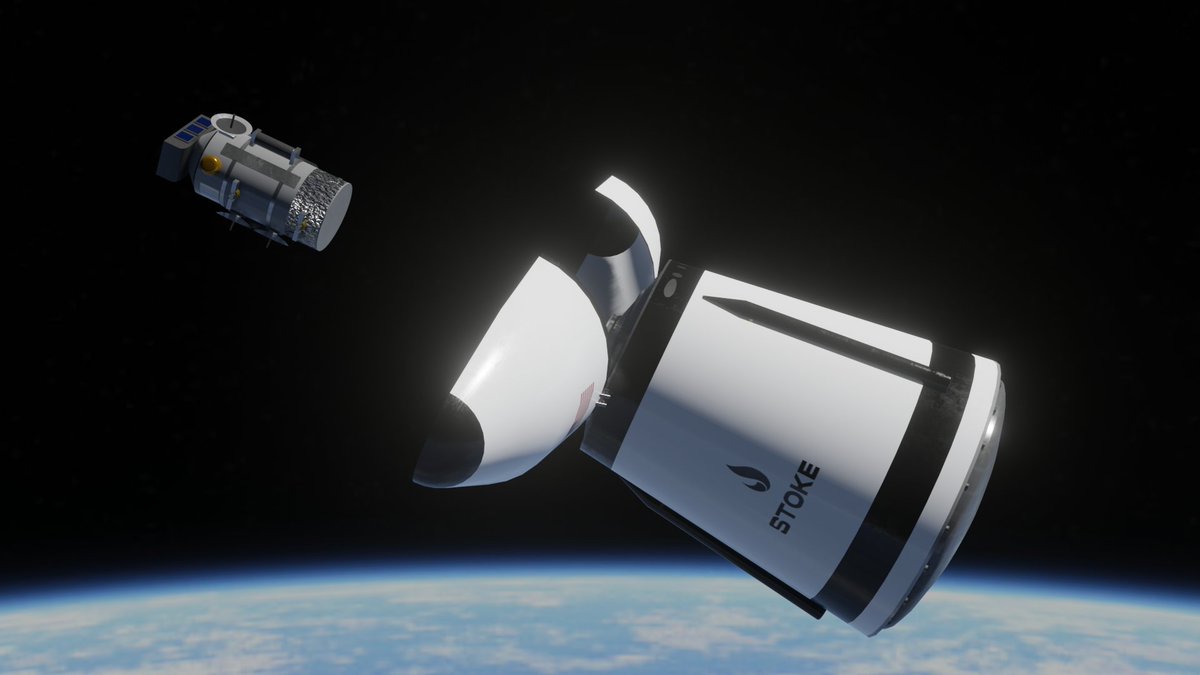 Clarence3652's tweet image. Stoke Space Nova Rocket

#StokeSpace #TeamSpace #Blender3D