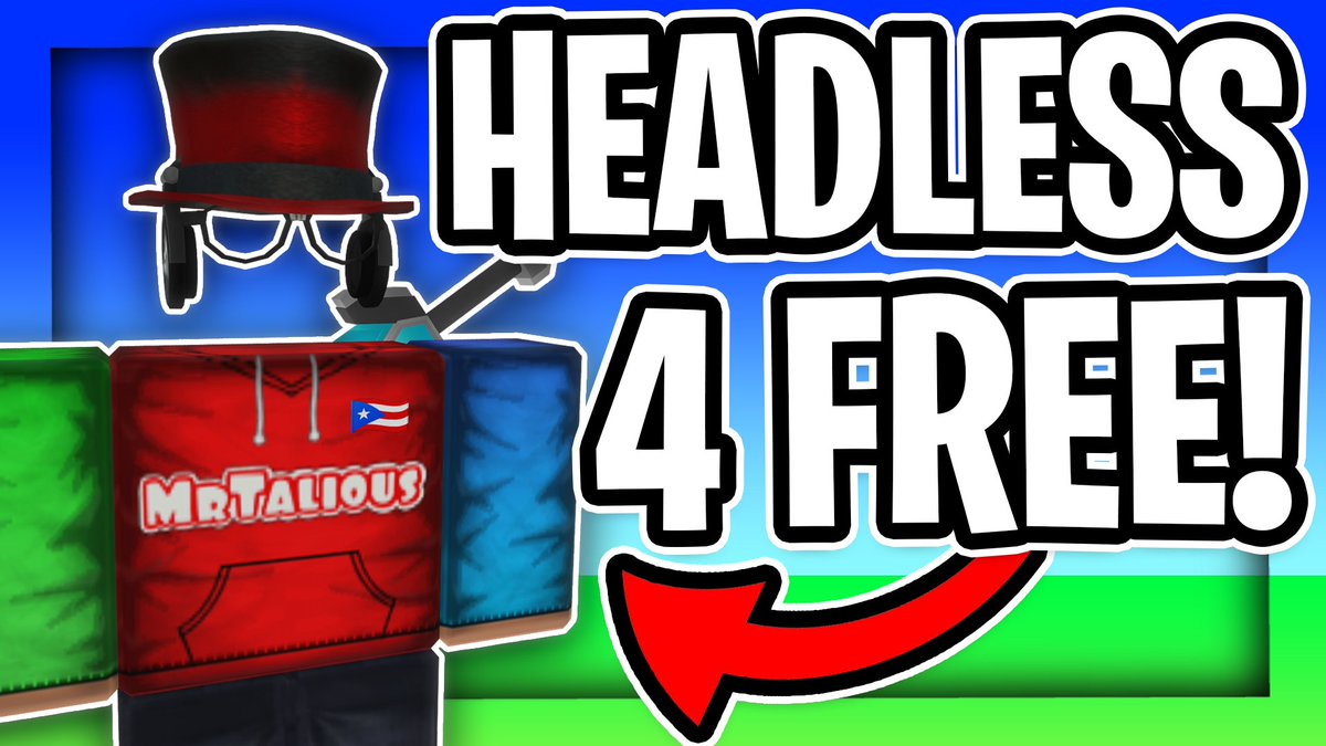 MTalious's tweet photo. This is the fastest I have ever made a video but here it is the free Roblox headless horseman it was fun while it lasted :(    https://t.co/36JAvuaOHz https://t.co/LrGeR2UaUP