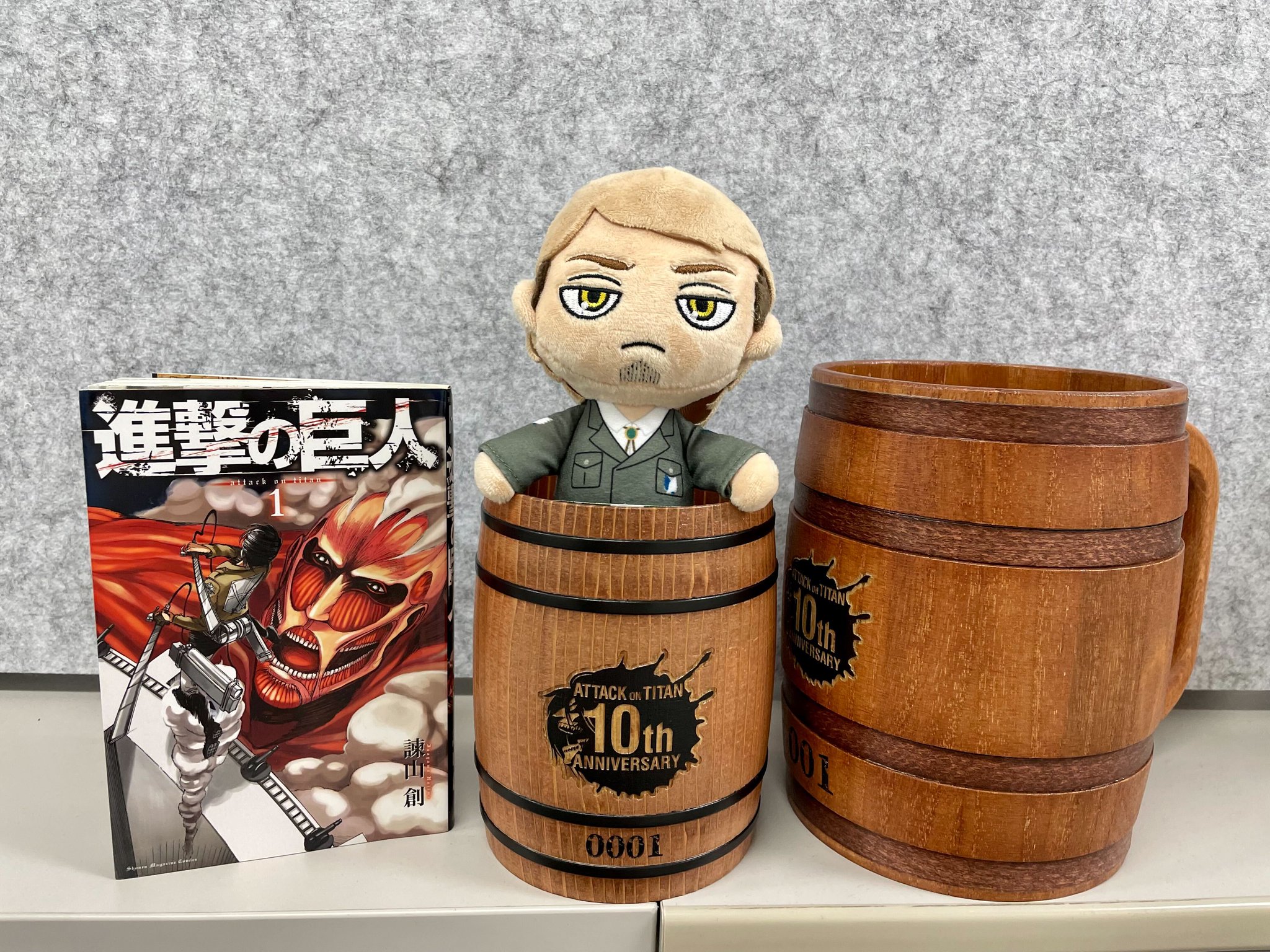 進撃の巨人 エレン 木樽ジョッキ 800ml attack on titan 進撃の巨人 エレン 木樽ジョッキ 800ml attack on titan 進撃の巨人