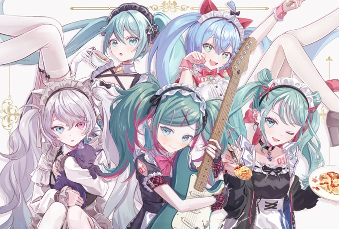 メイド×セカイミクさん#prsk_FA #HatsuneMiku 