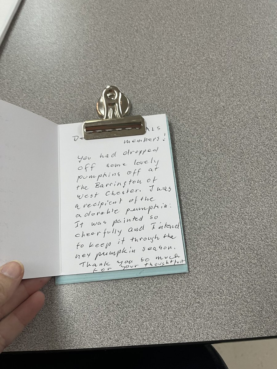 ASL club is a student led group, and the leaders are awesome!Last month they made pumpkins for a local nursing home, check out the TY note from one of the residents. And this month they had a signing Charlie Brown style Friendsgiving. <a href="/EAST_HAWKS/">Lakota East High</a> <a href="/EastAsl/">Lakota East ASL Club</a>  <a href="/cherryASLdeaf/">Cherry</a>