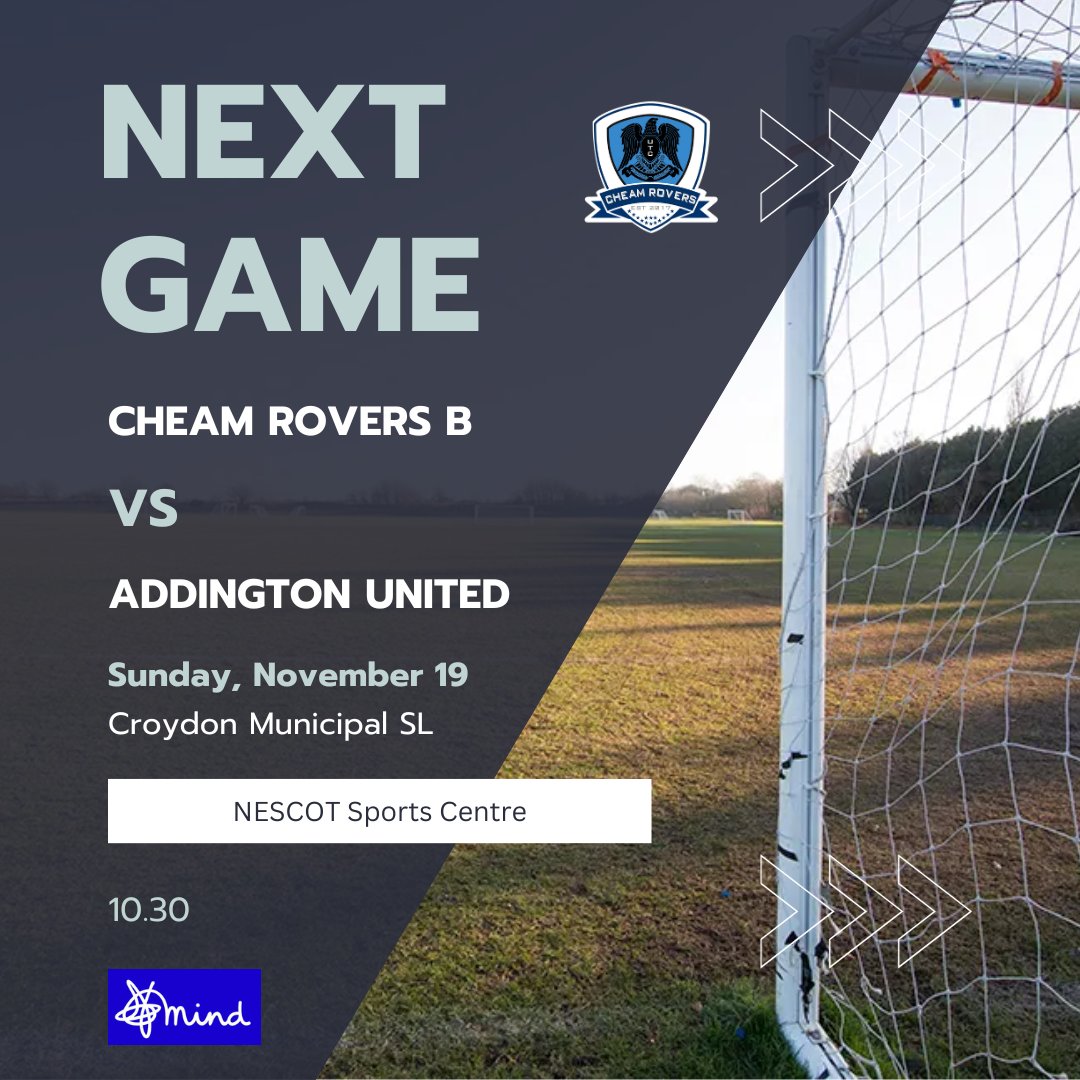 cheamrovers's tweet photo. Back in action π€© Football resumes this week for the boys as they take on Addington United at home in the Croydon Municipal Sunday League. Let's get the 3pts!
#CMSFL #football #sundayleague #grassrootsfootball #Cheam #Londonfootball #team #footballlife #lovefootball #grassroots https://t.co/DGy5032FOb