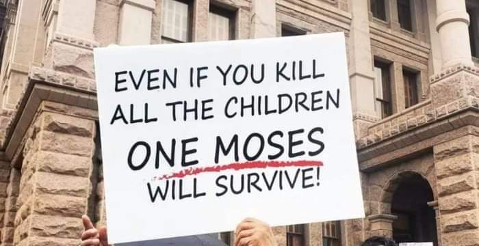 itss_nazmun's tweet photo. Even if you kill all the children One Moses will survive!!

#AlShifaHospital #Gaza #Israel #Terroristİsrael #ابو_عبيدة #JewsAgainstZionism #IDFTerroristArmy #IsraelIsATerrorist https://t.co/iBRMdkTuTs
