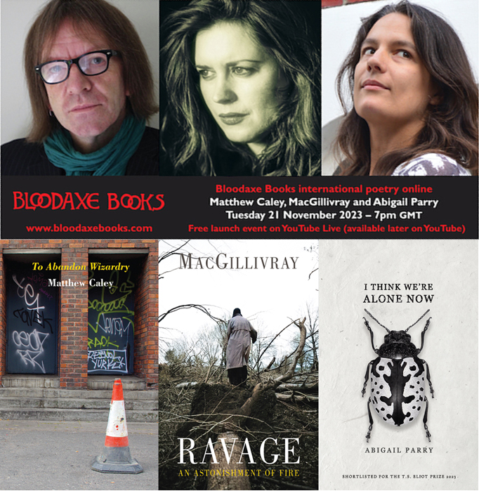 Bloodaxe Books tweet media