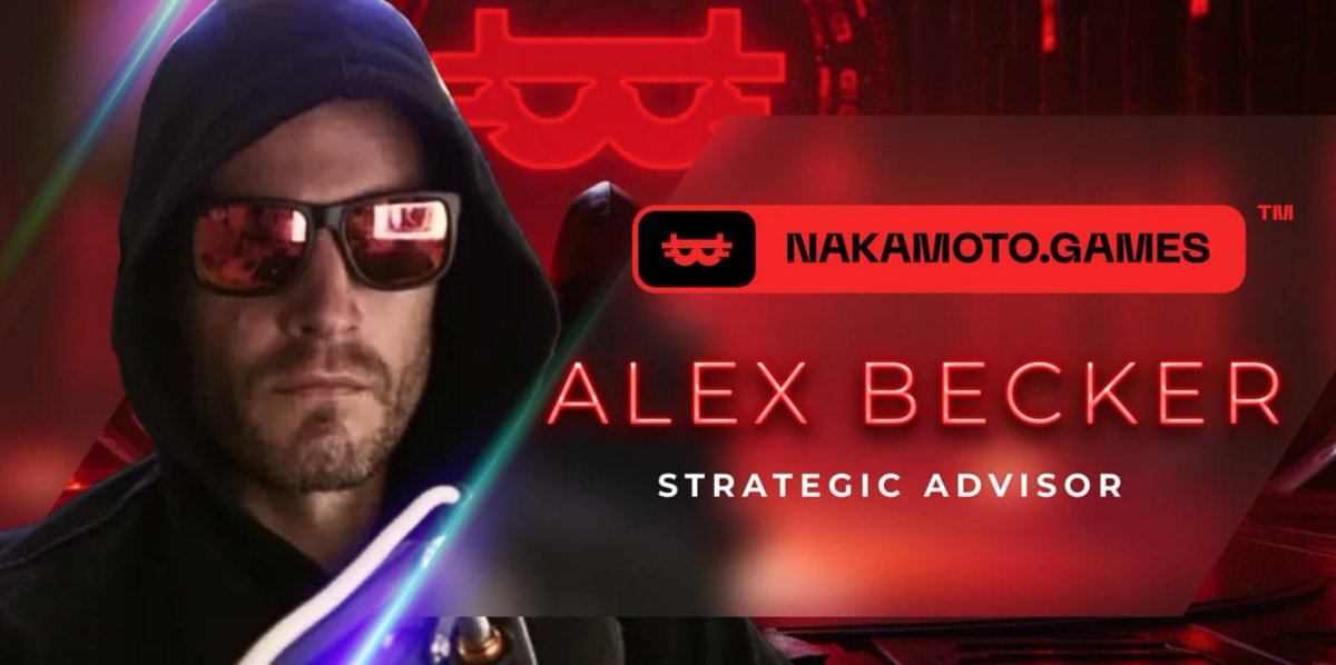 ♦️NEW ADVISOR♦️ 
♦️ <a href="/NakamotoGames/">Nakamoto.Games</a>  ♦️

So $NAKA team couldn`t just be featured in one of <a href="/ZssBecker/">Alex Becker 🍊🏆🥇</a> vids! They had to attack the opportunity to partner with this gaming and trend expert!

Officially adding <a href="/ZssBecker/">Alex Becker 🍊🏆🥇</a> as a strategic advisor, and I think this is a great addition