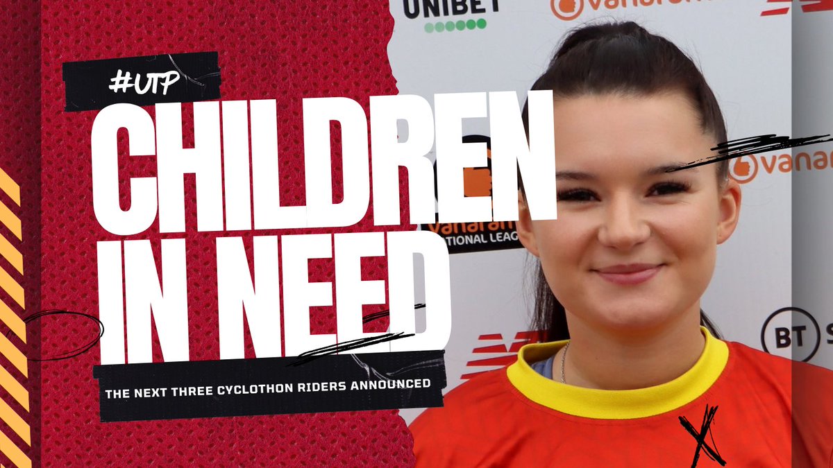 Three more Banbury sportswomen sign up to our cyclothon 🚴|

Chloe Stallwood, Laura Anderson and Sindy Matthews are added to the roster for our Children in Need cyclothon at Banbury United.

🔴 justgiving.com/page/banbury-u…

Banbury United Women’s team captain Chloe Stallwood,