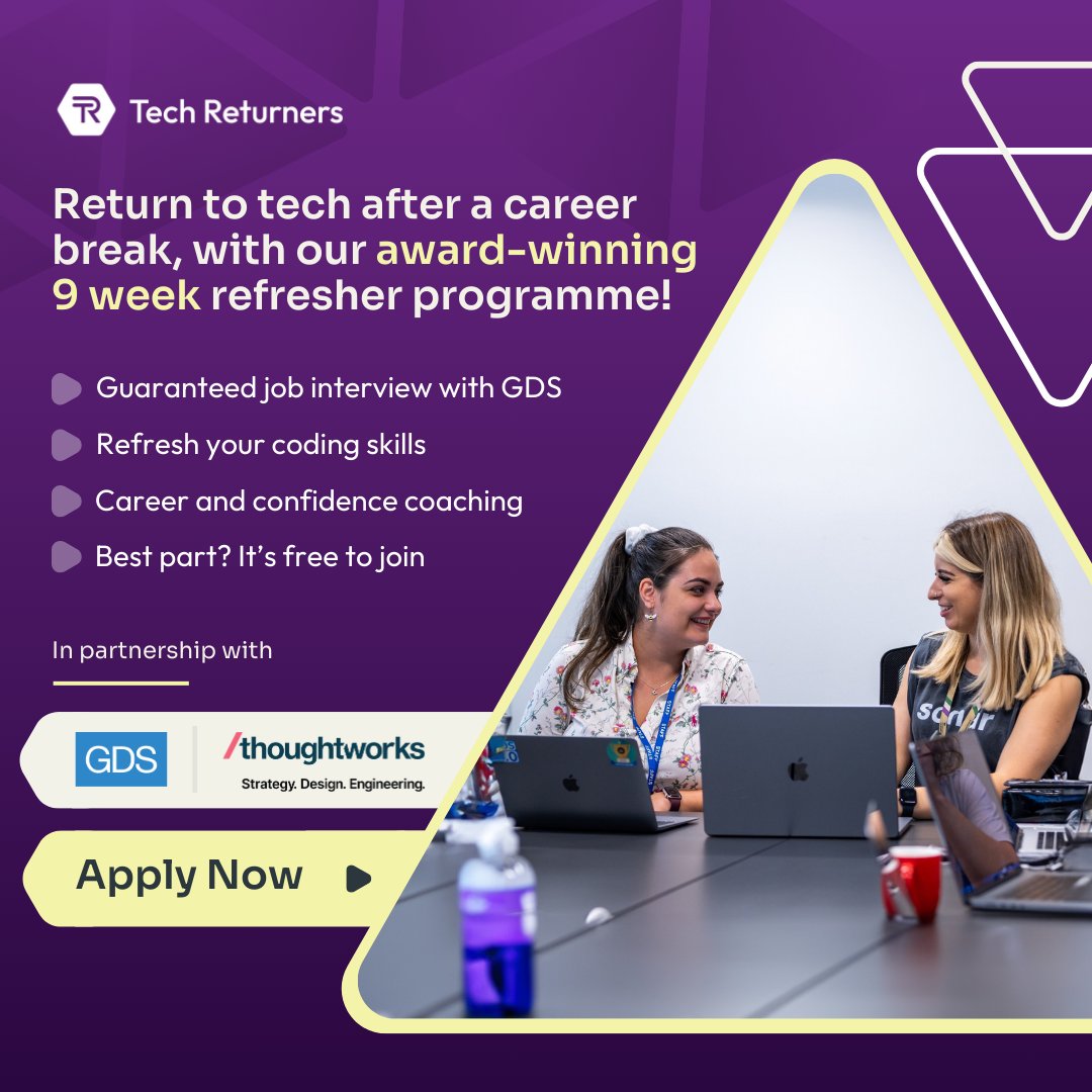 Tech Returners tweet media