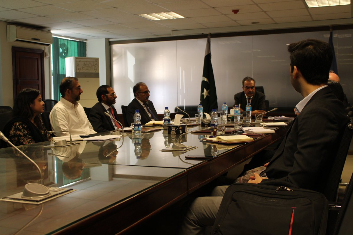 The DG, Dr. Ehsan Sadiq chaired the meeting, with British High Commission (BHC) <a href="/ukinpakistan/">UK in Pakistan 🇬🇧🇵🇰</a> delegation focused on Sex Offender Register (SOR). The meeting held at NPB, aimed to share best practices and challenges faced in developing a SOR. #InformationExchange #SharedThreats