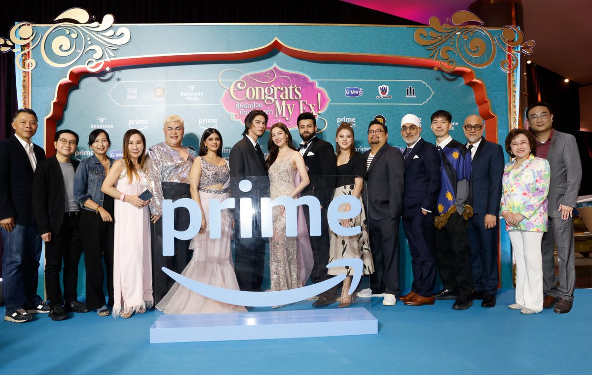 TandBMedia's tweet photo. #TandBFilms รวมภาพบรรยากาศงานรอบปฐมทัศน์ภาพยนตร์ 'Congrats My EX ลุ้นรักป่วน ก๊วนแฟนเก่า' ณ ชั้น 5 พารากอน ซีนีเพล็กซ์ สยามพารากอน
โดยภายในงานนอกจากหนึ่งในทีมนักแสดงนำอย่าง “เบลล่า ราณี แคมเปน” และ "ไบร์ท วชิรวิชญ์ ชีวอารี" มาร่วมงาน
แล้วยังมีทีมผู้บริหาร และพาร์ทเนอร์, คนบันเทิง, สื่อมวลชน รวมไปถึงเหล่าแฟน ๆ ที่มาเป็นกำลังใจและร่วมเป็นสักขีพยานในงาน

เตรียมเงินใส่ซองให้พร้อม แล้วมาร่วมงานแต่งที่ป่วนที่สุดใน #CongratsMyEx #ลุ้นรักป่วนก๊วนแฟนเก่า ได้แล้ววันนี้ ทาง @primevideoth

#TandBMediaGlobal #HomeofHappy #PrimeTH
#bellacampen #bbrightvc
#แกะกล่องไทยบันเทิง
