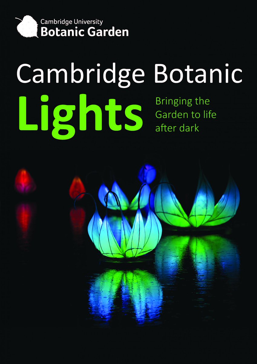 Join us for Cambridge University Botanic Garden’s first ever winter lights trail – Cambridge Botanic Lights!

This exciting new experience will be a wonderful way for all the family to explore the Garden after dark.

Book tickets: cambridgelive.org.uk/tickets/events…