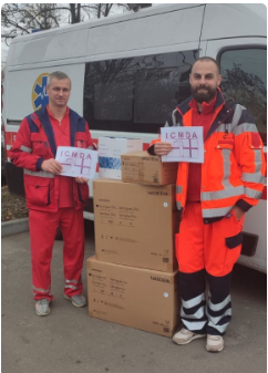 icmdanet's tweet photo. A year's supply of syringes and needles - just sent to the Sumy Regional Center for Emergency Medical Aid and Disaster Medicine in Ukraine.
Thanks to our partners: @circlehealthgrp @yourAAH @dawsongroupplc @CMA-Ukraine
You can help too - https://t.co/vSKWDOvVBt https://t.co/u7ydF5p24T