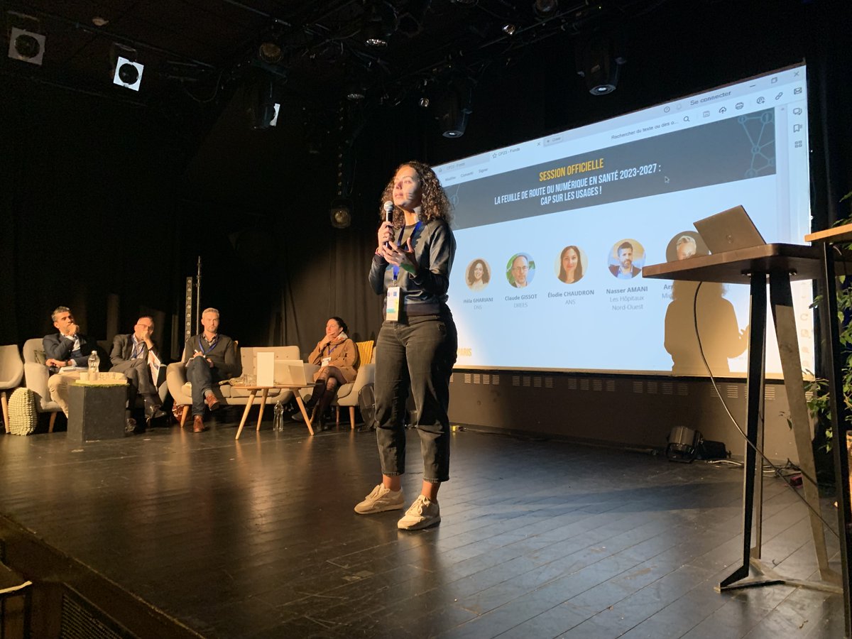 #CATELPARIS23 ▶ La session officielle vient tout juste de débuter - Feuille de Route du Numérique en Santé 2023-2027 : cap sur les usages !