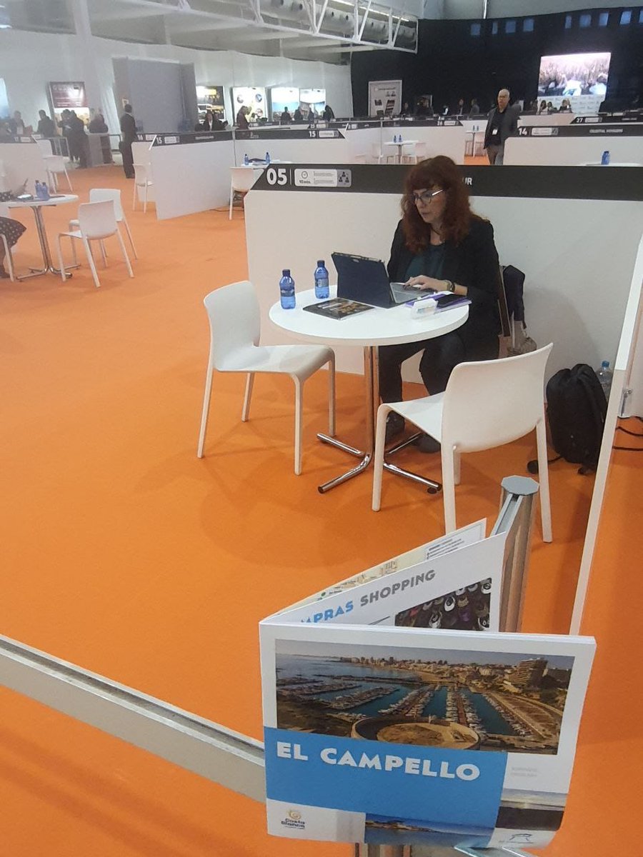 CampelloTurismo's tweet photo. El Campello está presente, desde hoy hasta el domingo 17, en #INTUR2023 en @feriavalladolid
Arrancamos con la jornada para profesionales, con reuniones en el mercado de contratación, y asistiendo al foro de análisis #INTURTalks https://t.co/rXlYi4JvtW