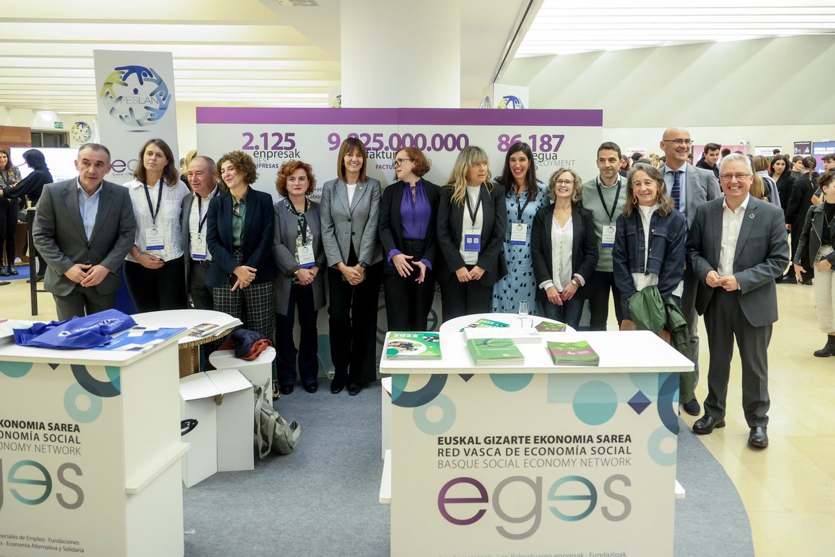 asensioji's tweet photo. Inauguramos #Feslan23, la 1ª Feria de #Empleo y Congreso de la #Economía Social, con cerca de 1500 participantes, y una oferta de 400 empleos de más de 50 empresas, que tiene lugar entre hoy y mañana en el @KursaalDonostia.
#DSSEconimíaSocial https://t.co/qxOGxqvGda