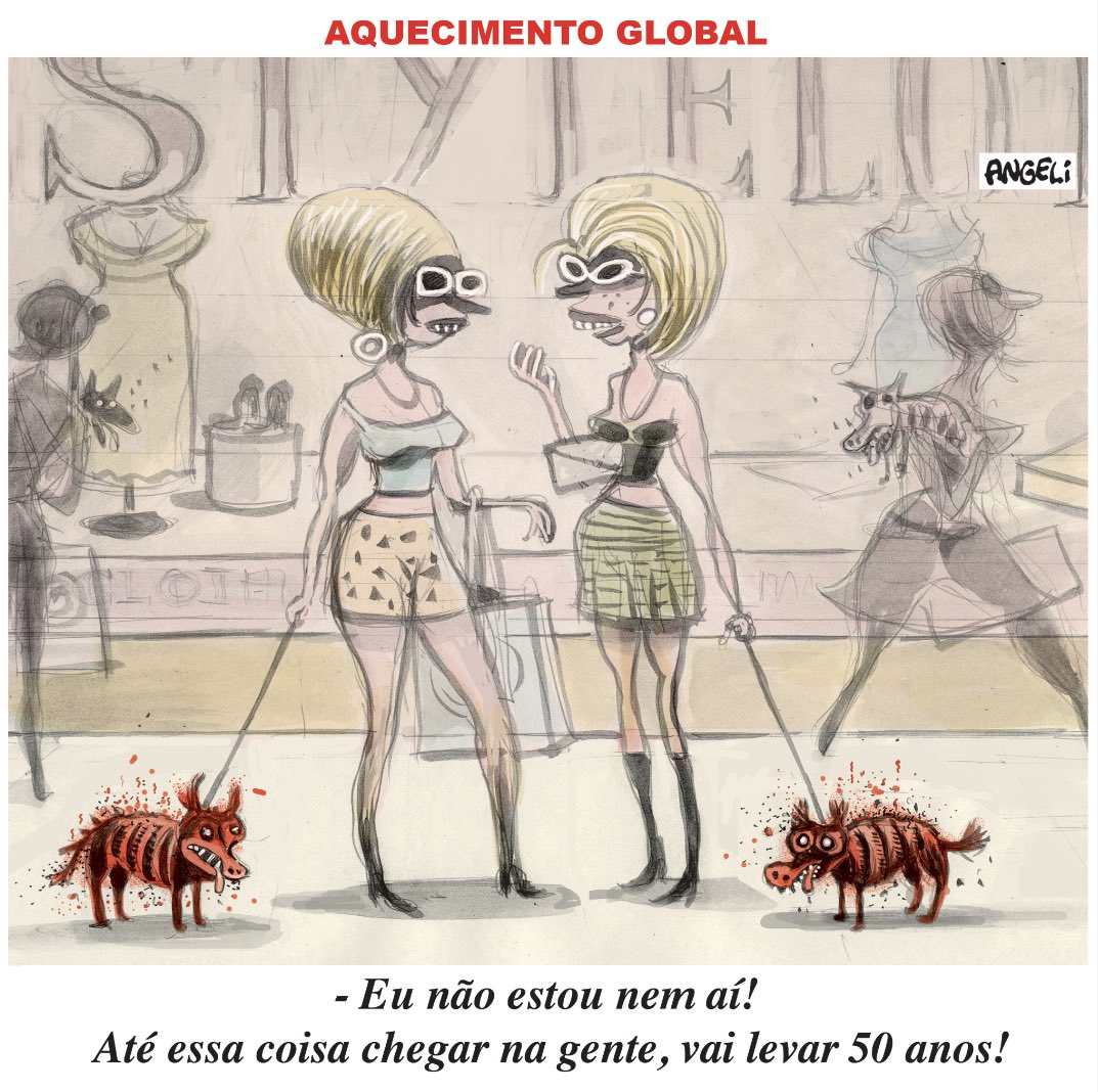 Aquecimento Global 🔥
.
<a href="/folha/">Folha de S.Paulo</a> - 2007
.
#galeria #angeli #charge #aquecimentoglobal #humor #politicaambiental #cartoon 🔥