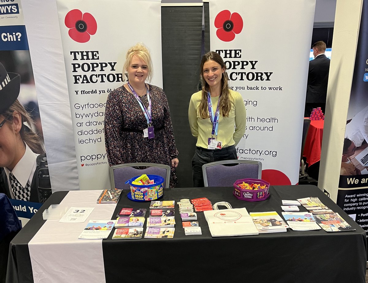 Would you like to find out about employment support for veterans and family members in Wales?

Our Employment Consultant Kirsty and Families Employment Specialist Lara are at the CTP South Wales Employment Fair, at Cardiff City Stadium till 2pm today. 
 ctp.org.uk/events/details…