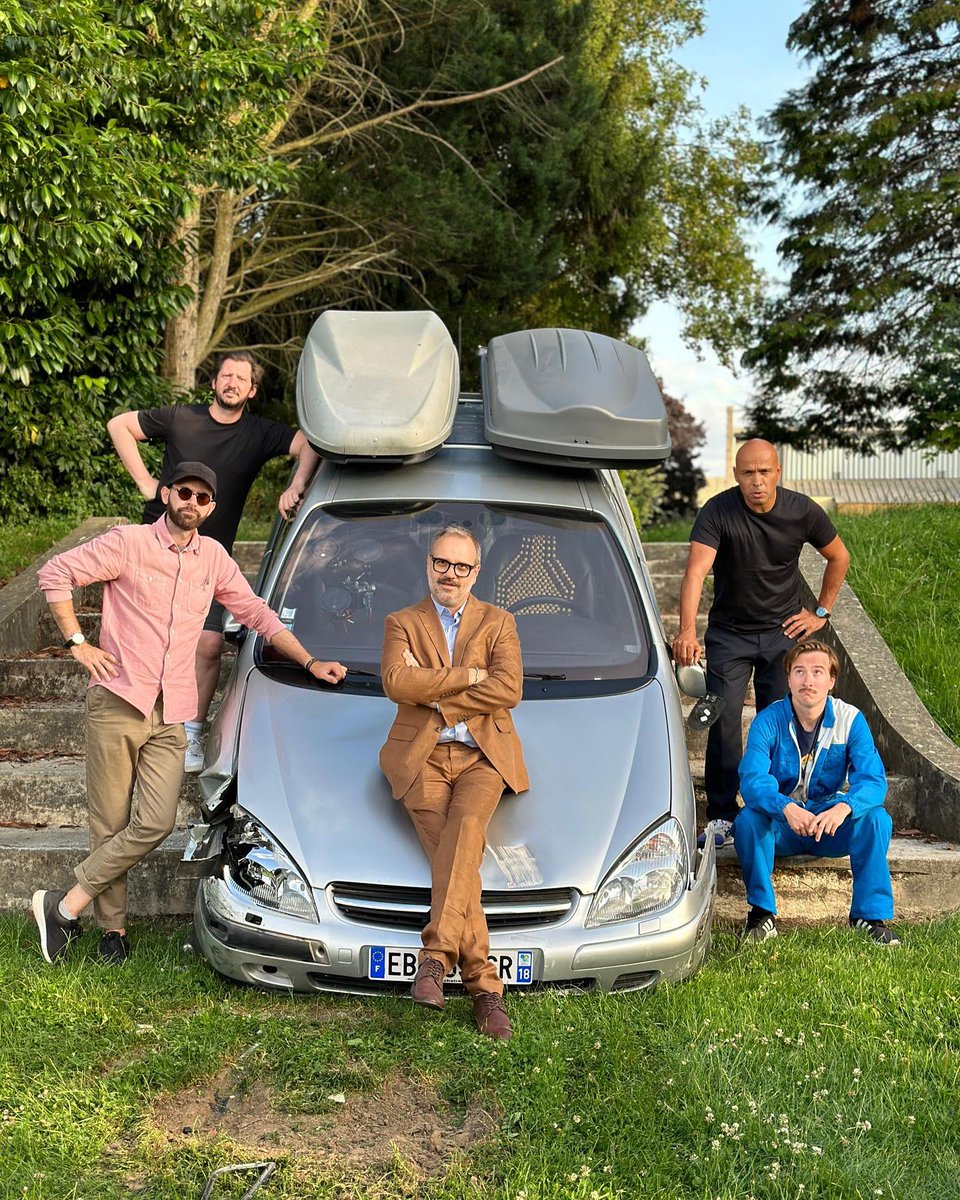 interludefrance's tweet photo. L'émission “Top Gear France” présentée par Vilebrequin débutera en janvier 🏎️

Six épisodes ont été enregistrés et seront diffusés sur RMC Découverte et sur la plateforme streaming Prime Video

(📸 Nicolas Jacquemin)
(🔗Monsieur Poulpe pour Popcorn)