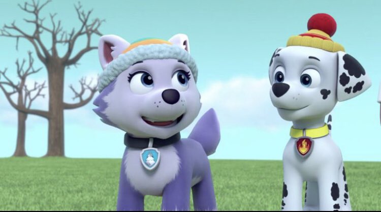 MarshPAWDally's tweet photo. 🔥 *゚ 🐾 Daily Marshall 🐾 *゚🔥
Hanging out with Everest! She is so kind and very silly but she is also generous! 🐾
Have a Everest in your life is the best thing a Dalmatian can have! 🔥
Ice or snow, she is ready to go! ❄️
#DailyMarshall | #PAWPatrol | #Evershall https://t.co/aJBzIH8HnU