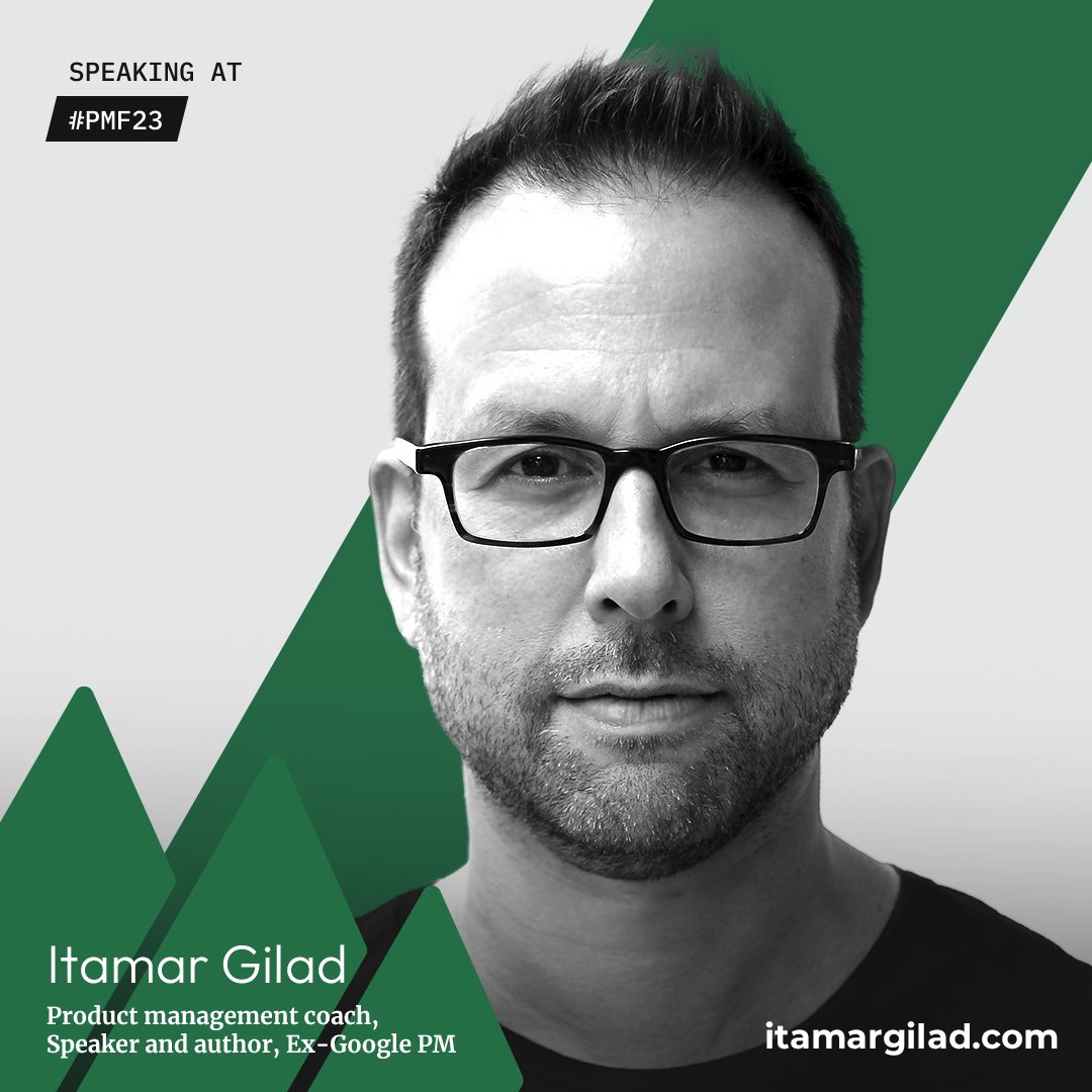 The day unfolds with our next keynote, Itamar Gilad, sharing lessons and strategies from his new book about taking an evidence-guided approach to create high-impact products. #PMF23