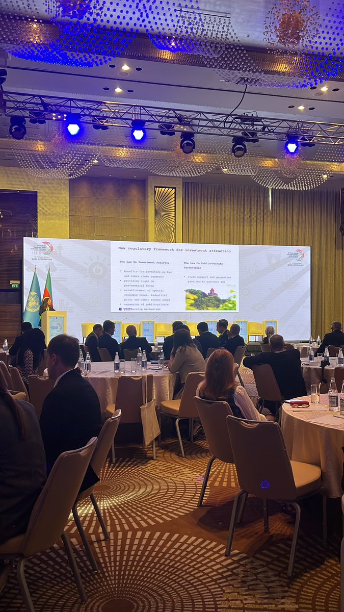 SeyidzadehLeyla's tweet photo. Attending #2ndBAKUSDGFORUM. Panel session on Investment opportunities to Azerbaijan. Tones of opportunities are existing and more is coming #indeed. The question is on where are we in terms of #SDGKPIs? #undp #acceleratorlab #innovation #undp @UNDPAzerbaijan https://t.co/um6hnp0kFP
