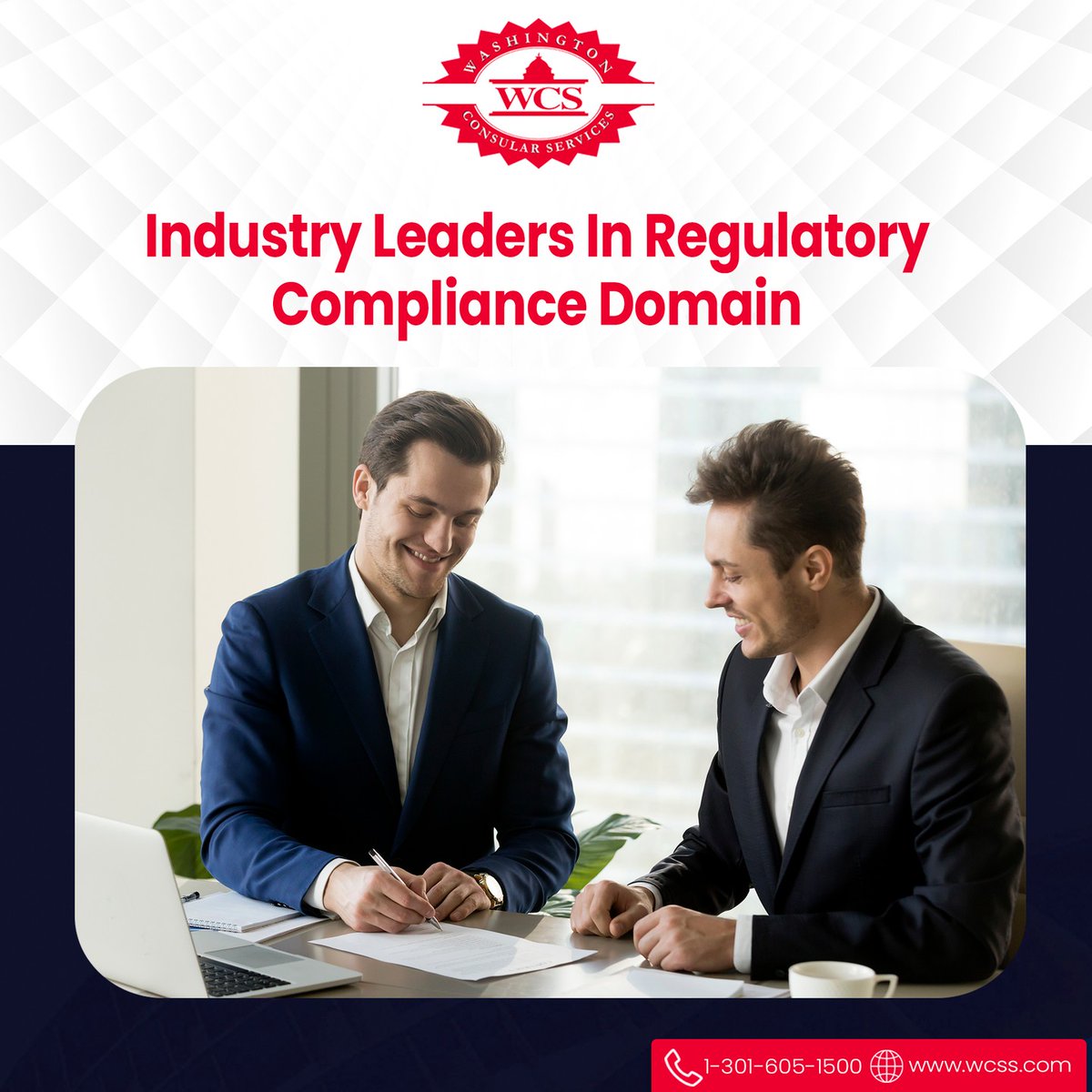 WcsExpress's tweet photo. #WCS Inc. is an industry leader in #regulatorycompliance that was established with a vision to be the most innovative and customer-centric provider of #documentauthentication services.  

Contact us today:  

📞 1-301-605-1500 
🌐 https://t.co/j1MYbj6jEo https://t.co/6oujZo88v6