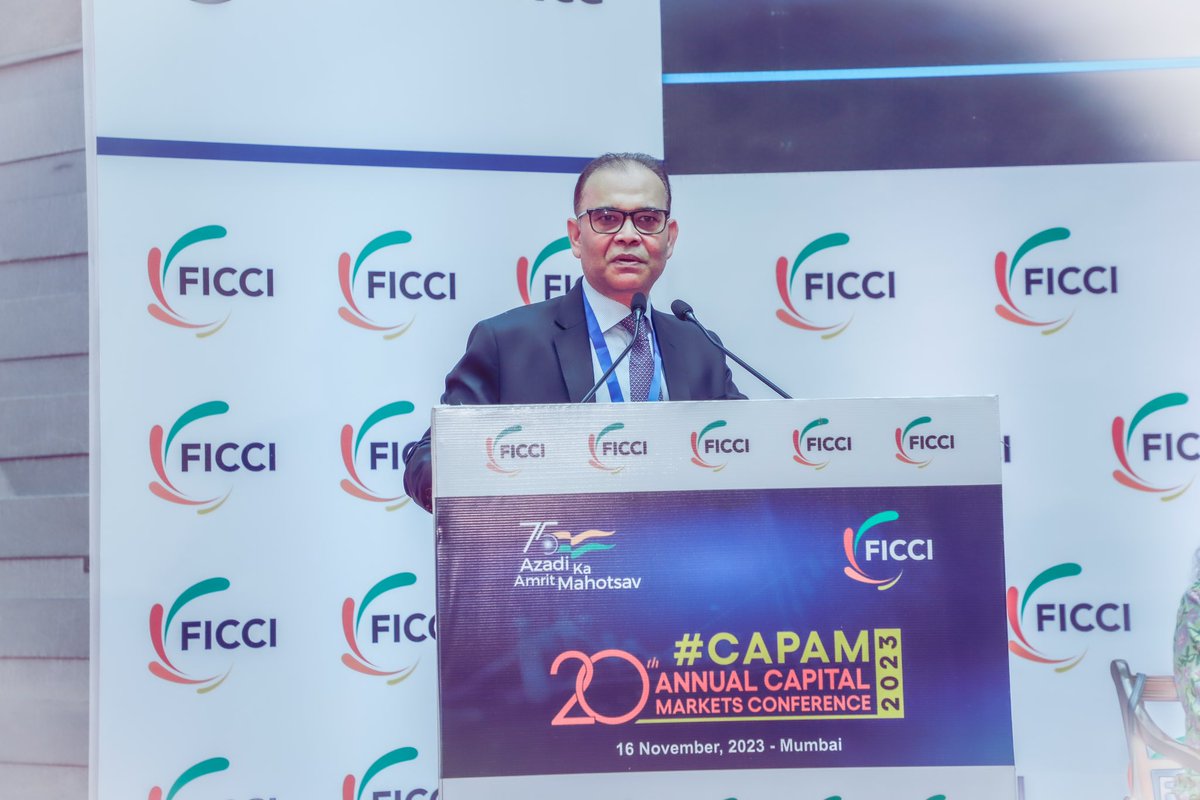 ficci_india's tweet photo. During the inaugural session at #CAPAM2023, Mr @SunilSanghai, Chair, FICCI Capital Markets Committee, made three suggestions— First, a formal trading platform for unlisted companies. “Globally, too, there is a formal market for unlisted securities,” he said.
The second point he made, concerning the process for listed company MnA. There is a need to decongest corporate MnA process, he remarked.
Final point was about a common tech platform powered by Stock Exchanges for Buyback, Open offers and Delisting.
Read more details about these ideas: https://t.co/VEAuZuf9nv
@SEBI_India