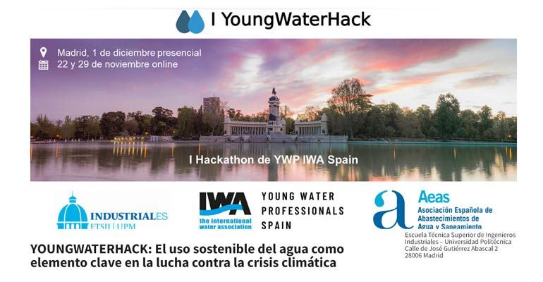 incatema's tweet photo. #SaveTheDate #YoungWaterHack
💧 Evento colaborativo de jóvenes expertos del sector del agua para proponer soluciones innovadoras a desafíos de la crisis climática
👉 Organizan @YWP_Spain @AeasAgua y Escuela de Ingenieros Industriales de UPM
➕@tecnoaqua
https://t.co/dDBOcfDMek https://t.co/AMxV0RZKKB