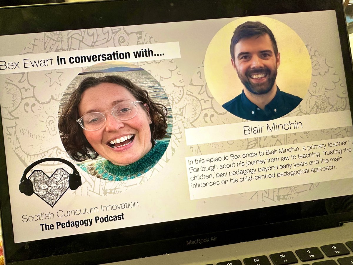 This is a total treat - can’t wait to share. Putting finishing touches on #ThePedagogyPodcast Episode 6 where @BexieEwart chats with @Mr_Minchin about his journey from law to teaching, trusting the children, #PlayPedagogy beyond early years and much more. 

Link below when ready!