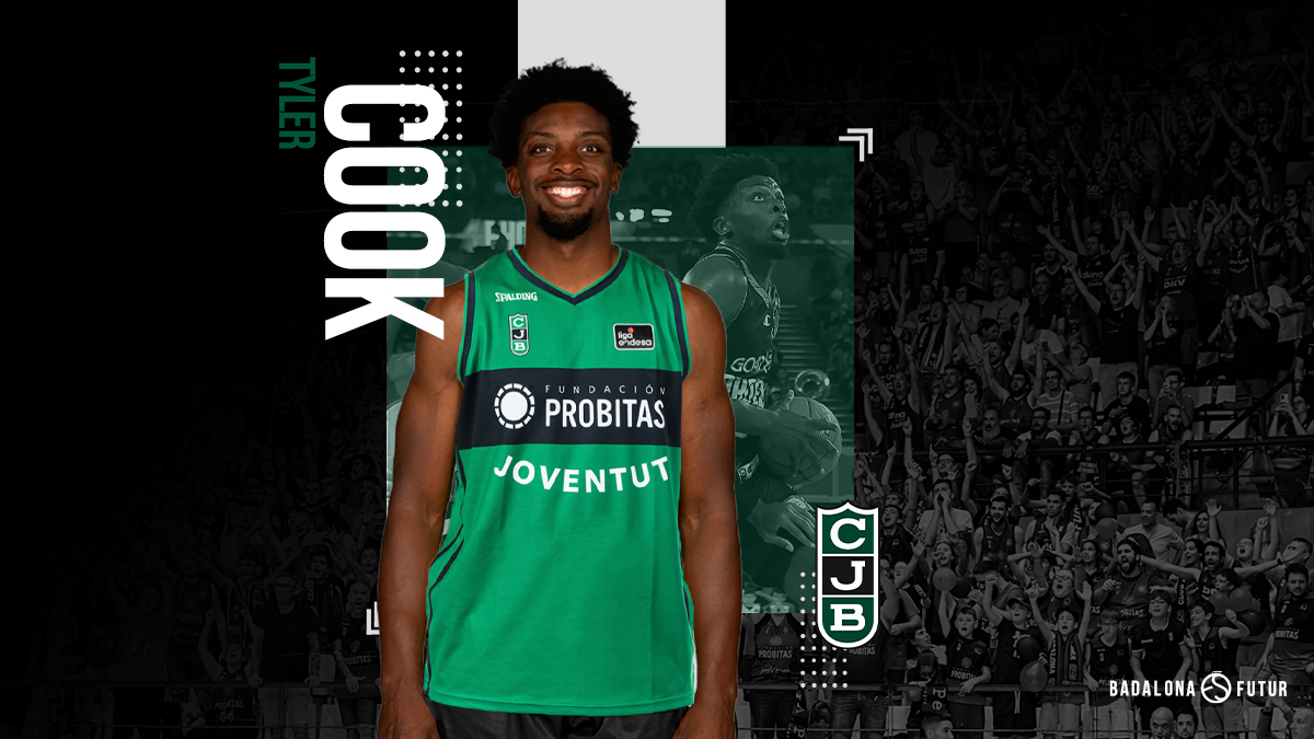 Penya1930's tweet photo. 💥 Tyler Cook: potència física pel joc interior de la Penya

🤝 El pivot nord-americà signa fins al final de temporada

🔗 La notícia: https://t.co/cJGONrl9qt

😀 Welcome to Badalona, @iamtc25!

#BadalonaÉsFutur https://t.co/p7AAmNg4Qo