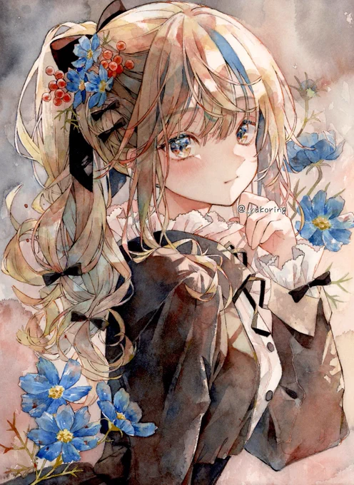 #逆光は素晴らしいのでこれを見た人も逆光を貼るアナログで描く逆光* 
