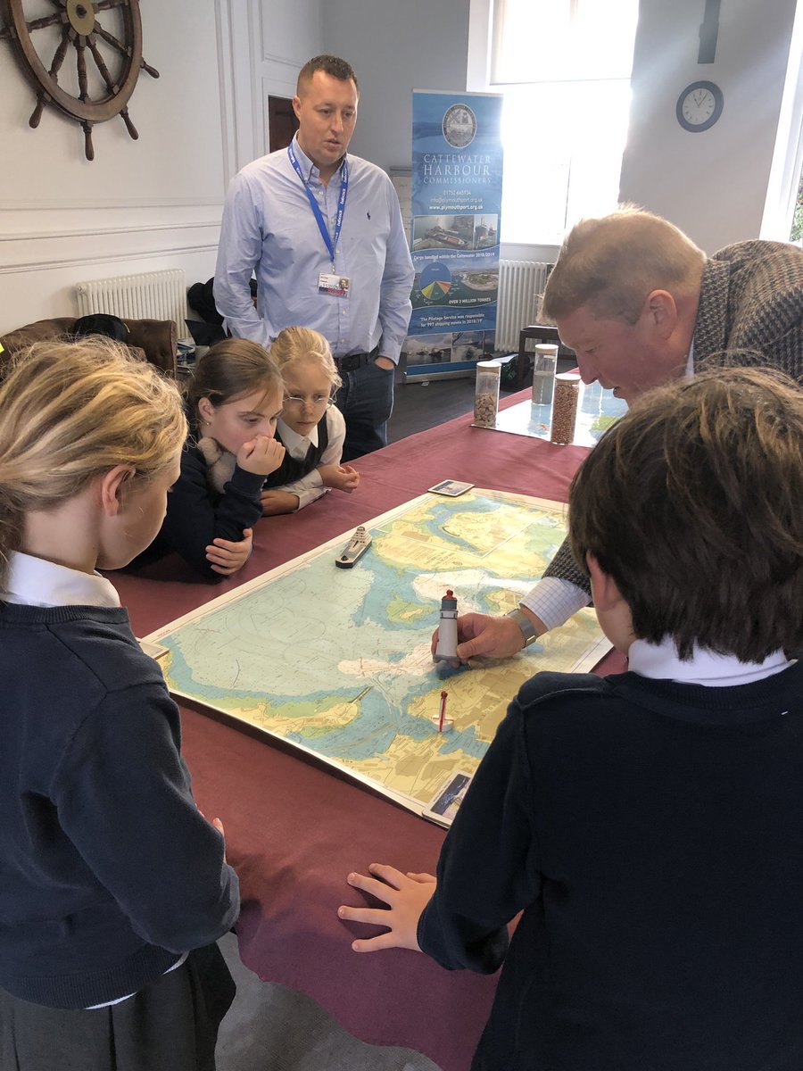 StGeorgesPlym's tweet photo. Tamar Class are continuing to develop their knowledge of Plymouths Harbours with Cattewater Harbour. They are learning about Plymouth global trade networks https://t.co/PudSVsjE4x