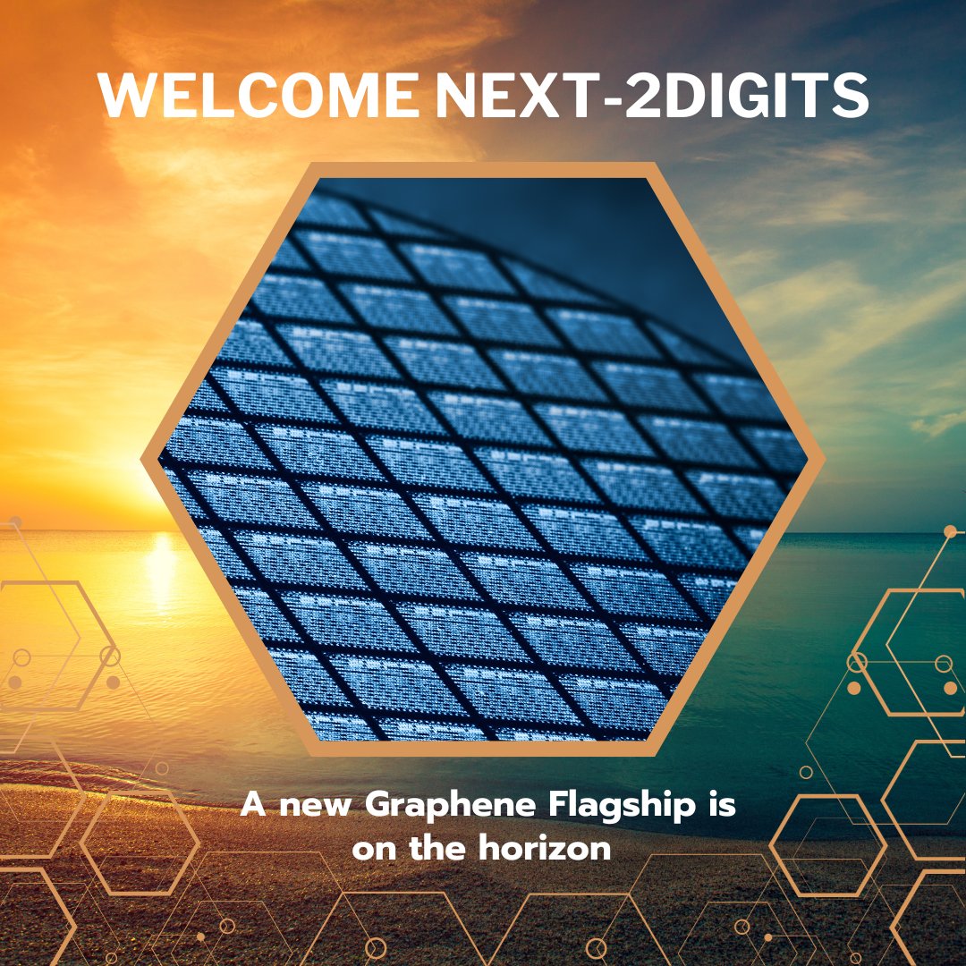 Developing the next generation of sensors and imagers enabled by 2D materials, the <a href="/Next_2Digits/">Next-2Digits</a> project joins the <a href="/GrapheneEU/">Graphene Flagship 🇪🇺</a> family. We are excited to work together to improve the use of graphene and boost knowledge sharing in Europe 🇪🇺. Learn more 👉 bit.ly/47yoUx0