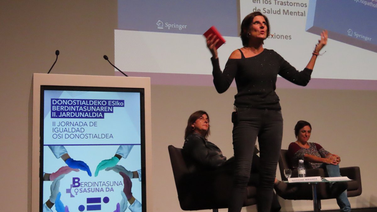 DonostiakoOsp's tweet photo. II Jornada de Igualdad OSI Donostialdea. Más de 300 profesionales en la jornada sobre igualdad de la OSI Donostialdea que se está desarrollando en Orona Fundazioa. https://t.co/Rx8hsFFYHS