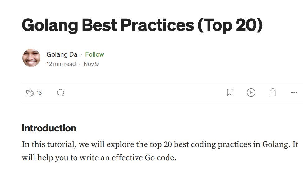 Golang News & Libs & Jobs - human 🗣️ , no 🤖 tweet media