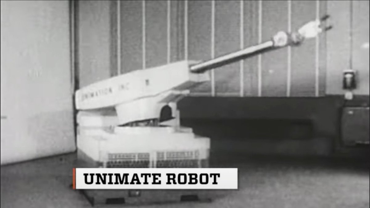 MatrixChan's tweet image. The first practical industrial robot.
youtu.be/-Xl2c91pWGc
#robot #industrialRobot #BasicRoboticBehaviorsAndOdometry
#coursera