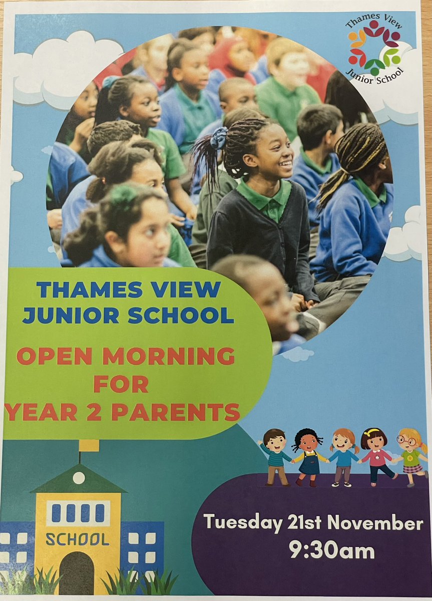 Emma Murphy (@tvi_families) on Twitter photo <a href="/thamesviewj/">Thames View Juniors 💙</a> have an Open Day on the 21st November for our current Year 2 children, who will transition to Year 3 next September. Please give them a call if you need more information 😊 <a href="/TVInfants/">Thames View Infants</a> <a href="/RosaTVI/">Rosa Corcoran-Jones</a> <a href="/RofiyaTVI/">Rofiya Begum</a> <a href="/ThamesviewJames/">James Woodhill</a> <a href="/thamesviewj/">Thames View Juniors 💙</a> have an Open Day on the 21st November for our current Year 2 children, who will transition to Year 3 next September. Please give them a call if you need more information 😊 <a href="/TVInfants/">Thames View Infants</a> <a href="/RosaTVI/">Rosa Corcoran-Jones</a> <a href="/RofiyaTVI/">Rofiya Begum</a> <a href="/ThamesviewJames/">James Woodhill</a>