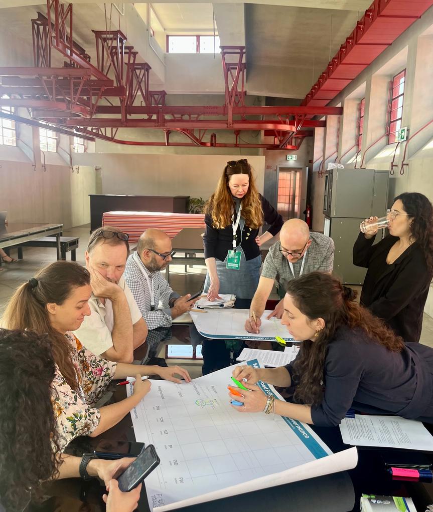 food_trails's tweet photo. Working on a multilevel governance mapping grid to visually represent the complexity of the food ecosystems. 

@food_trails cities will identify:
✅key food policy actions and public services 
✅administrative competences allocated across different levels &amp; their interactions. https://t.co/hxLdiW9TSZ