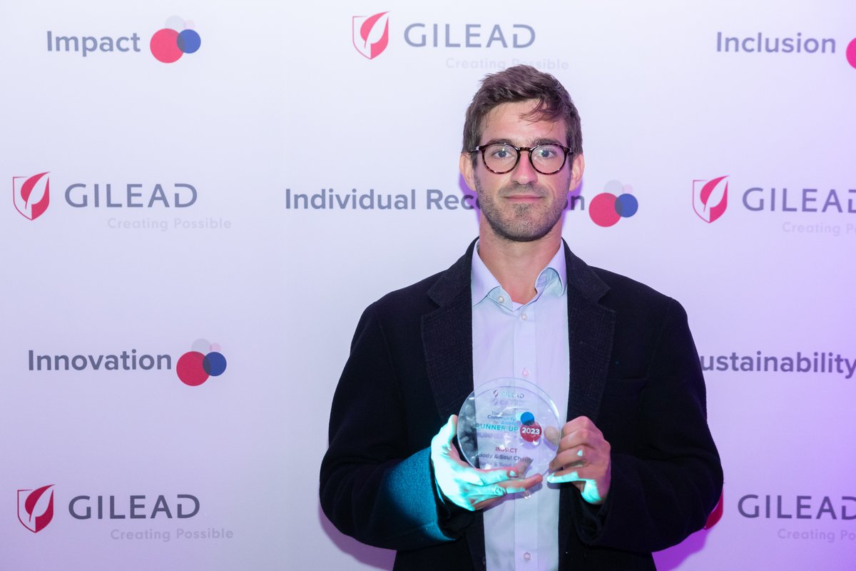 bodysoulcharity's tweet photo. We're pleased to share that Body &amp; Soul's casework team has been awarded runner up in the Impact Category of the #GileadCommunityAwards2023. We are extremely honoured and grateful for this achievement ❤️ https://t.co/zKY2JONDtU