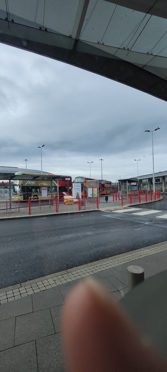 PeterOl22568999's tweet image. "Great to see Go North East keeping their buses running during the strike. Sitting at the interchange this morning, I can see the buses are ready and waiting to serve their routes. #StrikeUpdate #GoNorthEast"