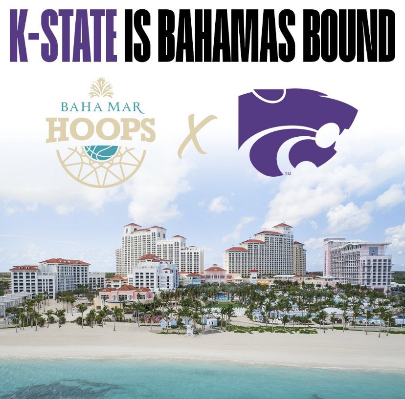 kstatevangirl's tweet photo. LETS GO!!! #BahamaBound @KStateMBB @mitchmoss #EMAW https://t.co/Qhm3fbuNRP