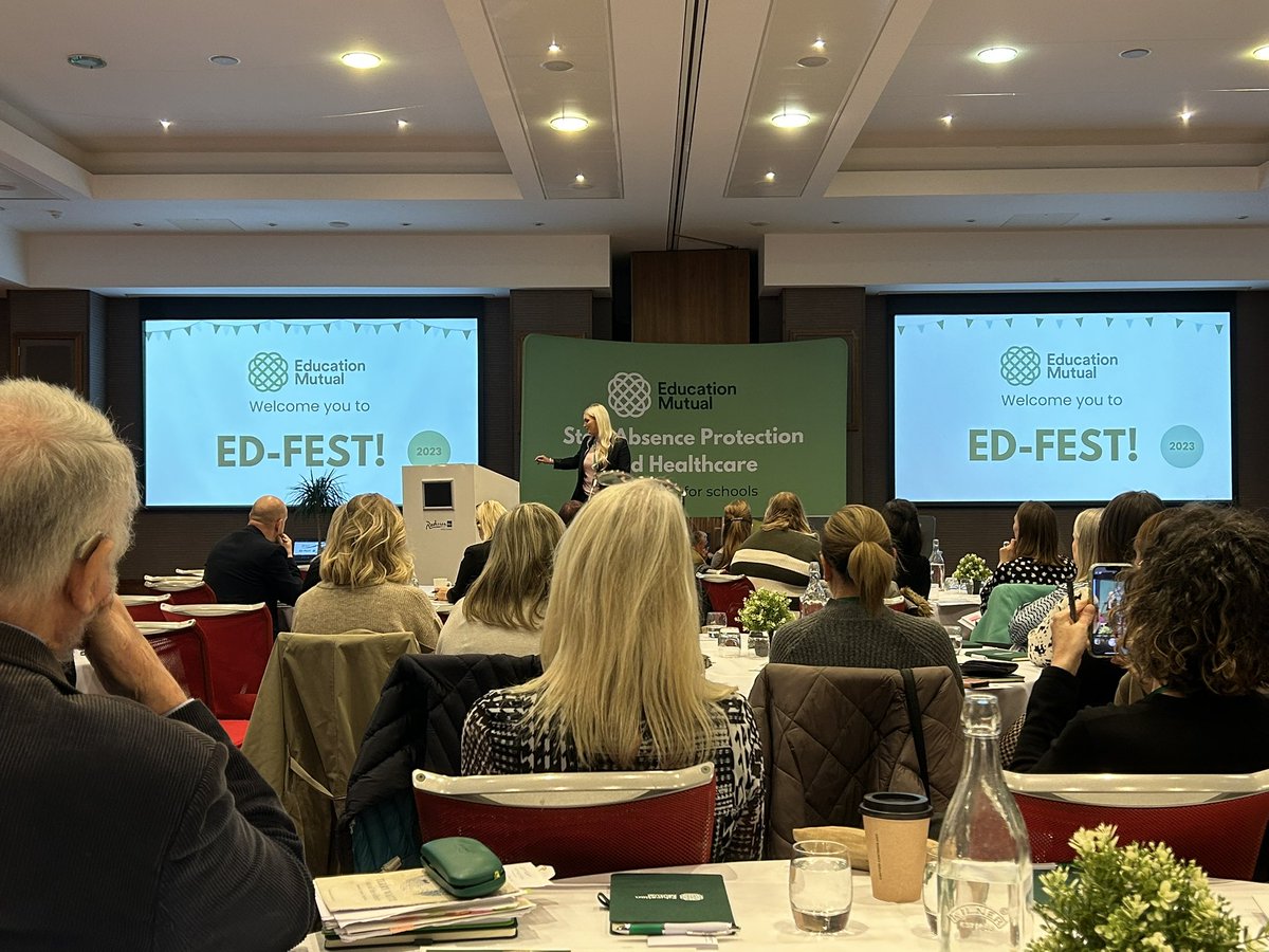 SiddiquiEdu's tweet photo. Such an inspiring morning already hearing from some really inspiring speakers with amazing stories to tell. Massive thank you to @EducationMutual for such a thought provoking and top tier event so far 🙏🏽 

#EMEdFest23 #EdFest 

@_NatashaDevon @RossKemp https://t.co/efH7IlYZdf